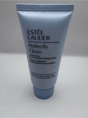 Estee Lauder Perfectly Clean Multi-Action Foam Cleanser  Purifying Mask 1.7oz